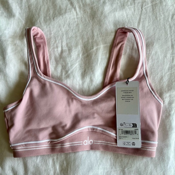 Alo Airbrush Heart Throb Bra - Picture 3 of 4